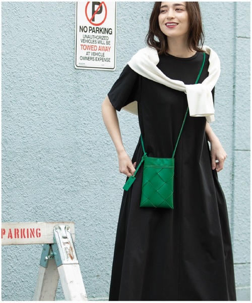 カットソーロングワンピース【イージーケア/洗濯機洗い可】