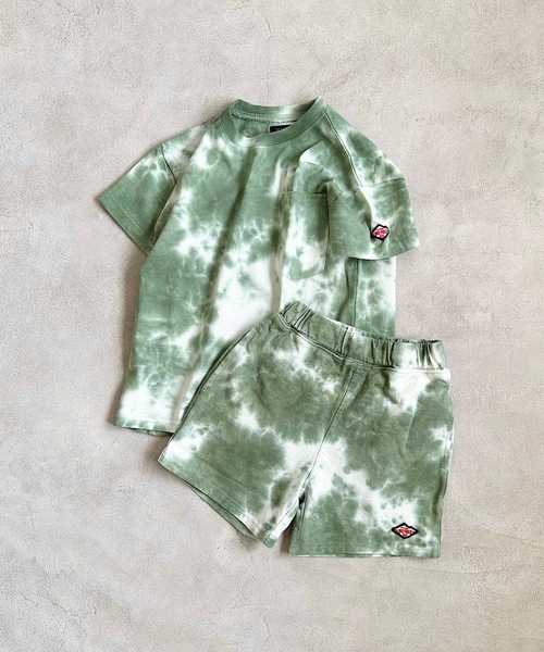 BIG FIELD（ビッグフィールド）の「タイダイTee (80～150cm)（Tシャツ/カットソー・キッズ・ブルー/カーキ/チャコール・80/90/95/100/110/120/130/140/150）」の11枚目の写真