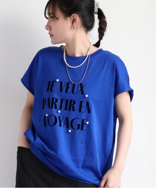 cepo（セポ）の「シルケットパールロゴTee（Tシャツ