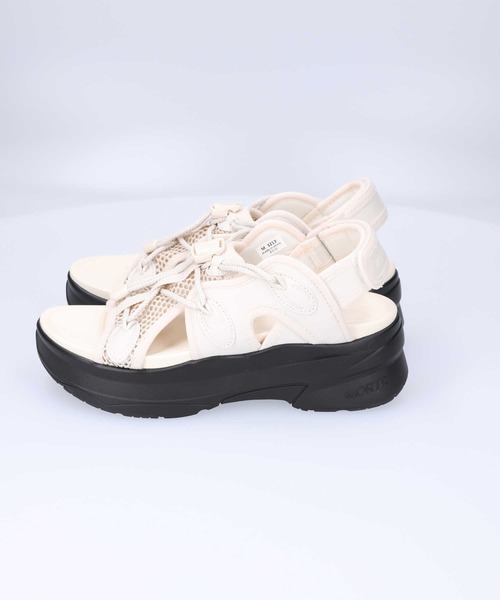 ORiental TRaffic（オリエンタルトラフィック）の「メッシュスポーツサンダル（サンダル・レディース・ベージュ/ブラック・M/L/XL/S）」の8枚目の写真