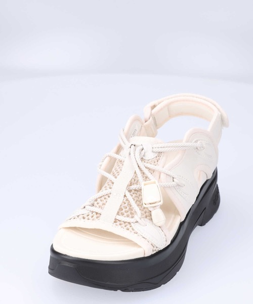 ORiental TRaffic（オリエンタルトラフィック）の「メッシュスポーツサンダル（サンダル・レディース・ベージュ/ブラック・M/L/XL/S）」の11枚目の写真