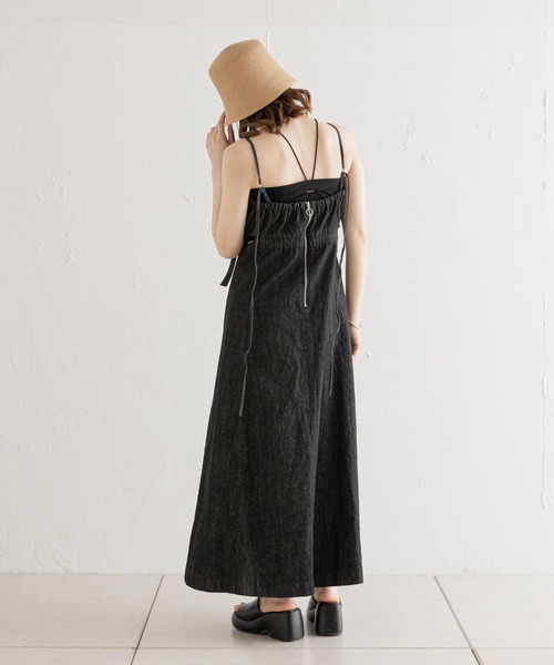 Chico(チコ)の「サイドリボン付ストローハット(ハット・レディース・アイボリー/ブラック/ブラウン・FREE)」の11枚目の写真