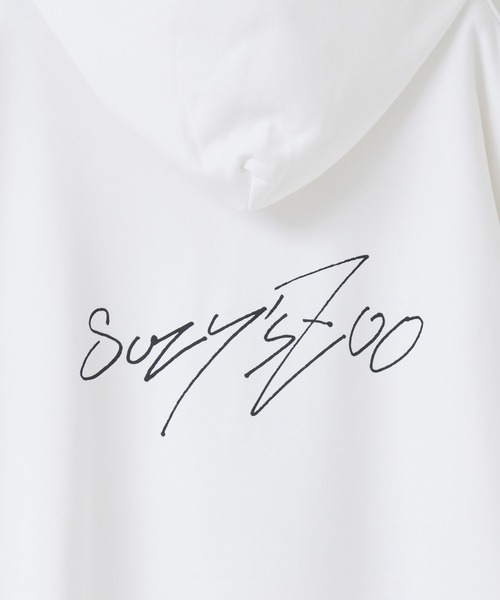 STRAY SHEEP（ストレイシープ）の「[STRAY SHEEP]スージー・ズー×STRAY SHEEP パーカー（パーカー・レディース・ホワイト系/ホワイト系1・X-LARGE/LARGE/MEDIUM）」の15枚目の写真