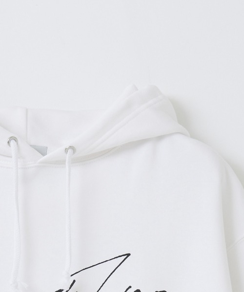 STRAY SHEEP（ストレイシープ）の「[STRAY SHEEP]スージー・ズー×STRAY SHEEP パーカー（パーカー・レディース・ホワイト系/ホワイト系1・X-LARGE/LARGE/MEDIUM）」の7枚目の写真