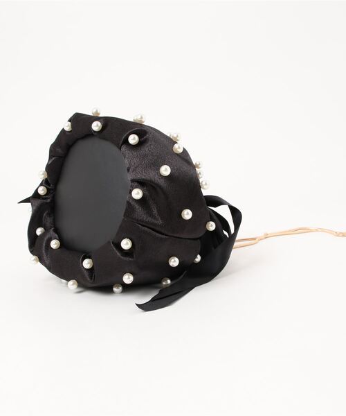 jumelle（ジュメロ）の「【限定販売】2wayパールバッグ（ハンドバッグ・レディース・ブラック・FREE）」の12枚目の写真