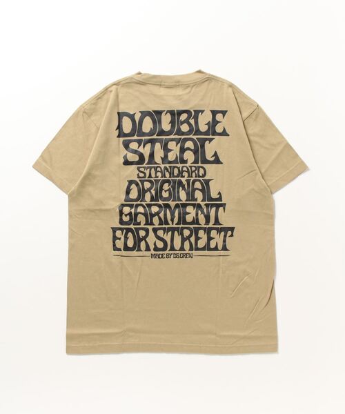 DOUBLE STEAL(ダブルスティール)の「イバラロゴ Tシャツ(Tシャツ/カットソー・メンズ・ブラック/ホワイト/サンドベージュ/ネイビー・LARGE/X-LARGE/XX-LARGE/MEDIUM)」の11枚目の写真