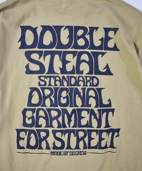DOUBLE STEAL(ダブルスティール)の「イバラロゴ Tシャツ(Tシャツ/カットソー・メンズ・ブラック/ホワイト/サンドベージュ/ネイビー・LARGE/X-LARGE/XX-LARGE/MEDIUM)」の5枚目の写真