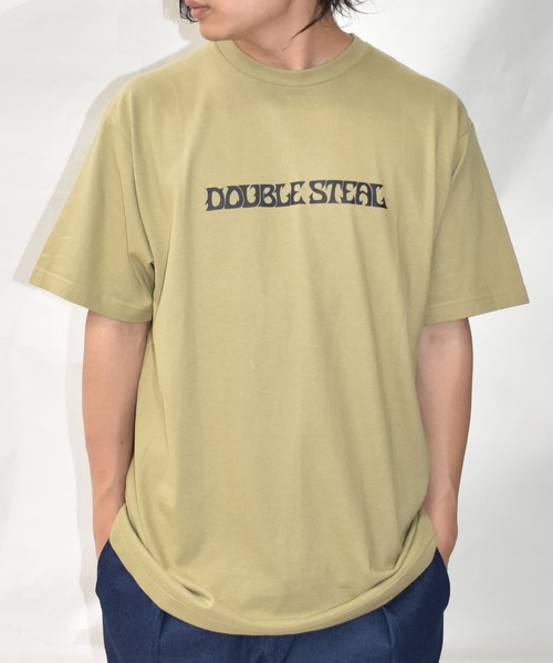 DOUBLE STEAL(ダブルスティール)の「イバラロゴ Tシャツ(Tシャツ/カットソー・メンズ・ブラック/ホワイト/サンドベージュ/ネイビー・LARGE/X-LARGE/XX-LARGE/MEDIUM)」の14枚目の写真