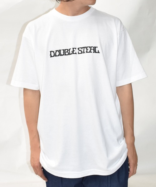 DOUBLE STEAL(ダブルスティール)の「イバラロゴ Tシャツ(Tシャツ/カットソー・メンズ・ブラック/ホワイト/サンドベージュ/ネイビー・LARGE/X-LARGE/XX-LARGE/MEDIUM)」の7枚目の写真