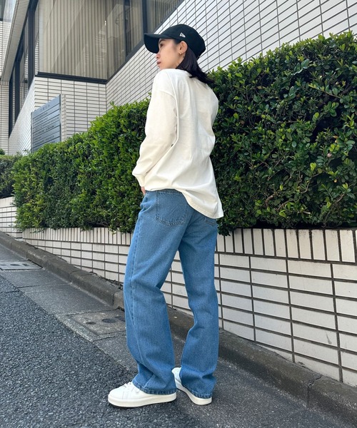 Eglly(エグリー)の「EgllyボックスロゴロンT(Tシャツ/カットソー・レディース・グリーン/ホワイト/パープル・FREE)」の11枚目の写真