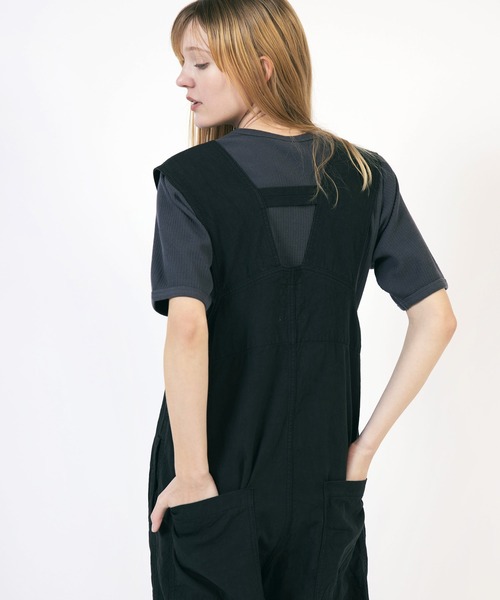 RNA-N(アールエヌエーエヌ)の「M2059 リサイクルリブプルオーバー(Tシャツ/カットソー・レディース・カーキブラウン/チャコール/キナリ・MEDIUM)」の13枚目の写真