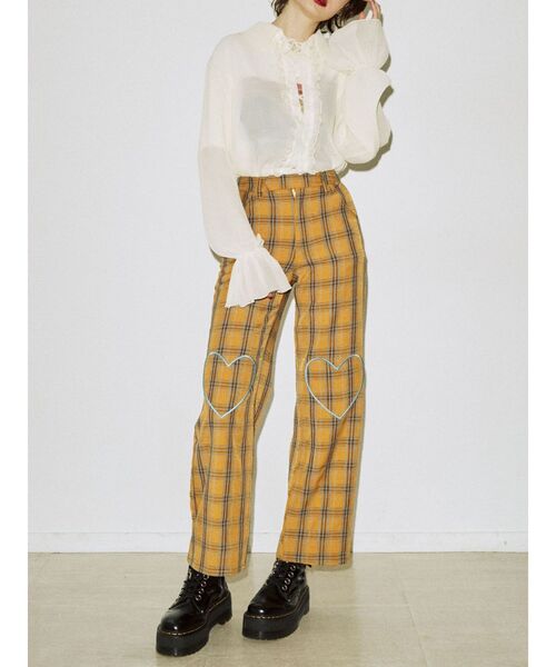 jouetie（ジュエティ）の「プリーツシアーブラウス（シャツ/ブラウス・レディース・ブラック/オフホワイト/ピンク・MEDIUM）」の17枚目の写真