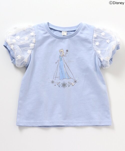 Disney(ディズニー)の「ディズニープリンセス・フローズン/パフスリーブTシャツ(Tシャツ/カットソー・キッズ・サックスブルー/ピンク/ラベンダー/イエロー・110/130/140/120/90/100/80)」の18枚目の写真
