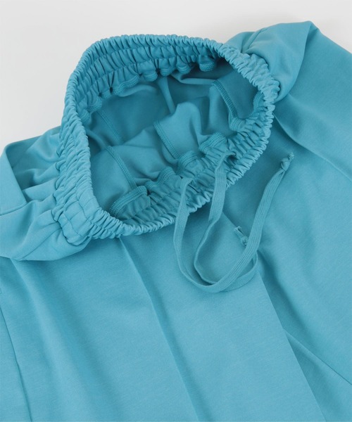 miette（ミエット）の「センタープレスジャージワイドパンツ（その他パンツ・レディース・オフホワイト/ライトブルー/レッド・FREE）」の12枚目の写真