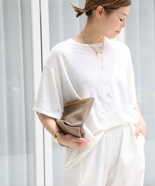 Deuxieme Classe（ドゥーズィエムクラス）の「LINEN BASE T