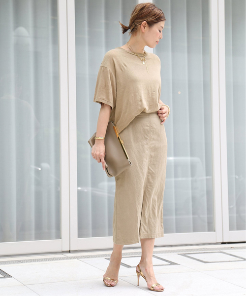 Deuxieme Classe（ドゥーズィエムクラス）の「LINEN BASE T