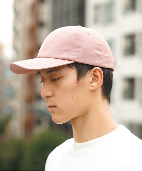 THRASHER（スラッシャー）の「GONS ART 6P DAD CAP/スラッシャーフロントGONSアート・デザイン６パネルキャップ（キャップ・メンズ・ブラック/ベージュ/オリーブ/ピンク・FREE）」の13枚目の写真