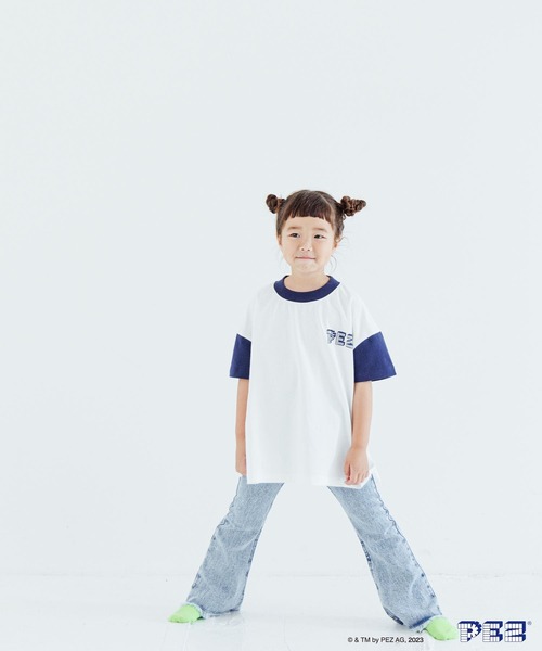 LOWRYS FARM（ローリーズファーム）の「ＰＥＺハイショクＴシャツショートスリーブ　963591（Tシャツ/カットソー・キッズ・レッド/ネイビー・110cm/140cm/150cm/130cm/120cm）」の10枚目の写真