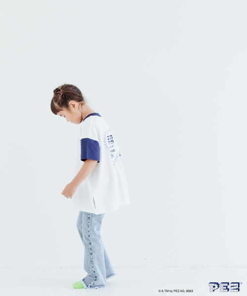 LOWRYS FARM（ローリーズファーム）の「ＰＥＺハイショクＴシャツショートスリーブ　963591（Tシャツ/カットソー・キッズ・レッド/ネイビー・110cm/140cm/150cm/130cm/120cm）」の11枚目の写真