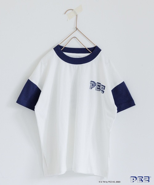 LOWRYS FARM（ローリーズファーム）の「ＰＥＺハイショクＴシャツショートスリーブ　963591（Tシャツ/カットソー・キッズ・レッド/ネイビー・110cm/140cm/150cm/130cm/120cm）」の18枚目の写真