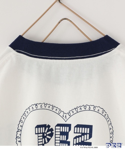 LOWRYS FARM（ローリーズファーム）の「ＰＥＺハイショクＴシャツショートスリーブ　963591（Tシャツ/カットソー・キッズ・レッド/ネイビー・110cm/140cm/150cm/130cm/120cm）」の22枚目の写真