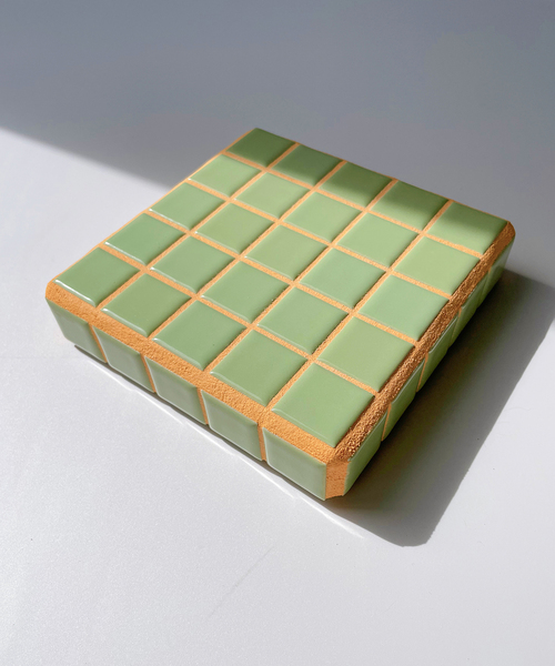 journal standard Furniture （ジャーナルスタンダードファニチャー）の「《WEB限定》【coloris tile/クロリタイル】JSF別注 PLATE M　アクセサリー トレー（ステーショナリー・レディース・グリーン・FREE）」の7枚目の写真