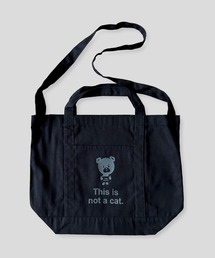 This is not a cat.（ディスイズノットアキャット）の「This is not a cat. / ディスイズ ノット ア キャット ショルダートート トートバッグ I am SHOULDER TOTE MDI（ショルダーバッグ）」