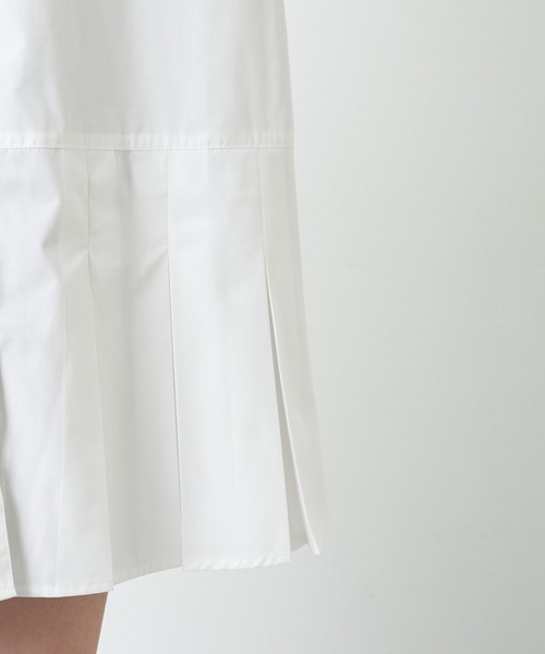 Chico（チコ）の「ネクタイデザインチュニックシャツ（シャツワンピース・レディース・ホワイト/ホワイト系その他2/グレー・FREE）」の18枚目の写真