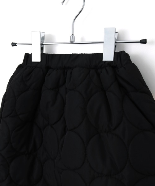 MAKE YOUR DAY（メイクユアデイ）の「ドットキルトスカート■80～140cm（スカート・キッズ・カーキ/ブラック・90/80/120/140/130/110/100）」の13枚目の写真