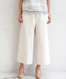BEAUTY&YOUTH UNITED ARROWS | BY ツイルクロップド9分丈ガウチョパンツ◆(その他パンツ)