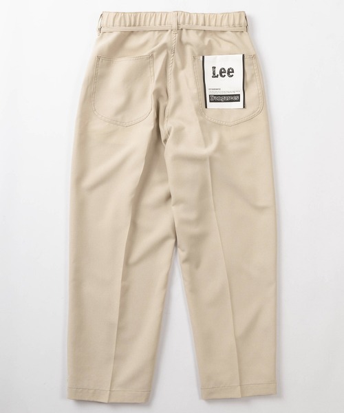 セール】【Lee/リー】ルーズシルエット ウエストベルト付き