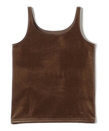 SHIPS | 〈手洗い可能〉ベロア タンクトップ(タンクトップ)
