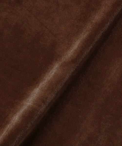 SHIPS（シップス）の「〈手洗い可能〉ベロア タンクトップ（タンクトップ・レディース・ベージュ系その他/ナチュラル/ブラウン・ONE SIZE）」の4枚目の写真