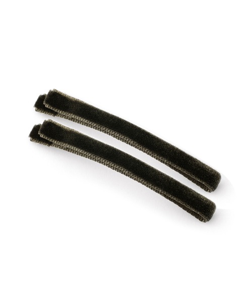 ANEMONE（アネモネ）の「ベロアヘアピン[2本セット]（ヘアピン・レディース・ブラウン/カーキ/ライトピンク/ブラック/ピンク/ダークグレー/グレー/ネイビー/ブルー/パープル・FREE）」の13枚目の写真