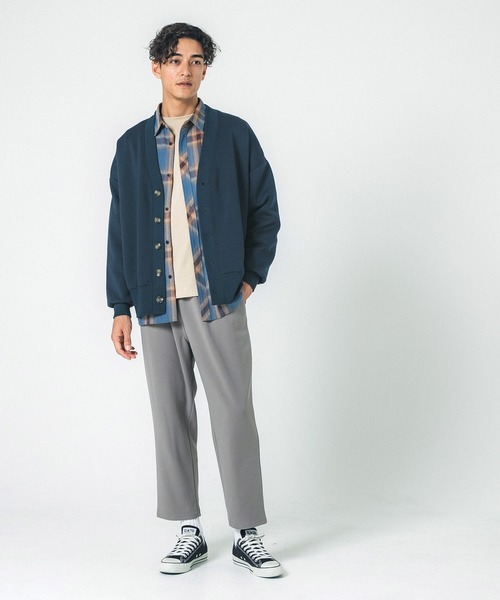 coca(coca)(コカ)の「メンズダンボールカーディガン(カーディガン/ボレロ・メンズ・ブラック/ブラウン/ネイビー/チャコール・L/M)」の10枚目の写真