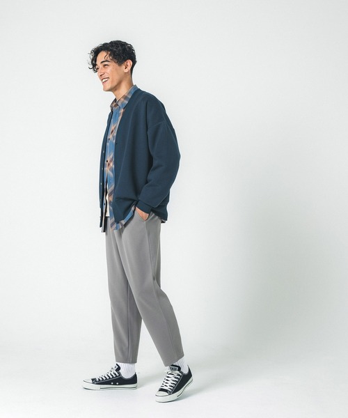 coca(coca)(コカ)の「メンズダンボールカーディガン(カーディガン/ボレロ・メンズ・ブラック/ブラウン/ネイビー/チャコール・L/M)」の9枚目の写真