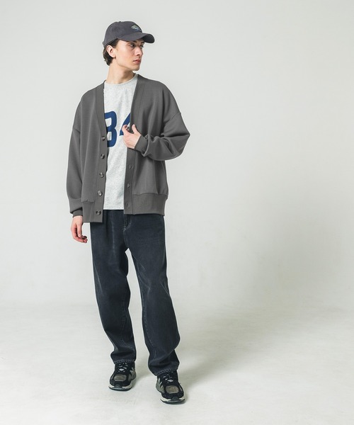 coca(coca)(コカ)の「メンズダンボールカーディガン(カーディガン/ボレロ・メンズ・ブラック/ブラウン/ネイビー/チャコール・L/M)」の7枚目の写真