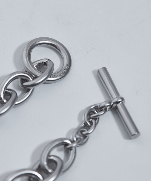 PUBLIC TOKYO(パブリックトウキョウ)の「チェーンブレスレット(ブレスレット・メンズ・シルバー・FREE)」の4枚目の写真