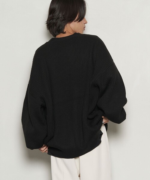 PUBLUX(パブリュクス)の「PUBLUX/パブリュクス 両畦Vネックカーディガン/ニットカーディガン(限定展開)(カーディガン/ボレロ・メンズ・オリーブ/ブラック/オレンジ/グレイッシュベージュ・SMALL/LARGE/MEDIUM)」の22枚目の写真