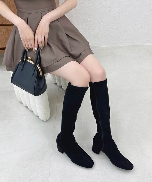 apres jour（アプレジュール）の「アソートロングブーツ【ZOZOTOWN限定アイテム】（ブーツ・レディース・ダークブラウン/ブラック/ブラック系その他/アイボリー・MEDIUM/X-LARGE/SMALL/LARGE）」の3枚目の写真