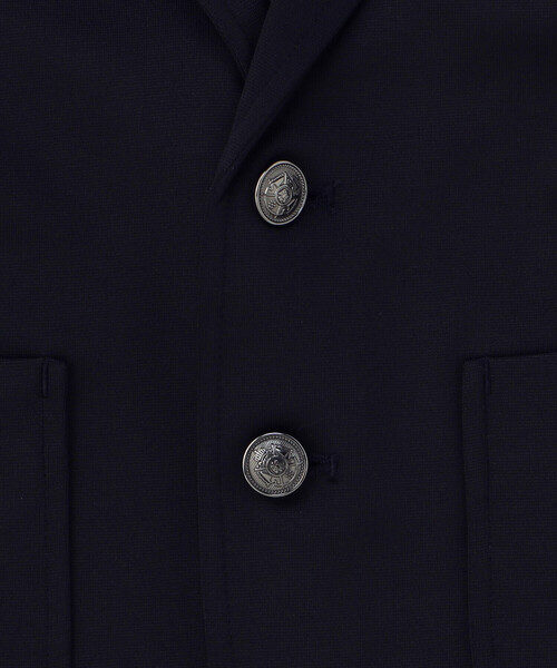 COMME CA ISM(コムサイズム)の「【セットアップ対応】ストレッチポンチ ネイビー ジャケット(スーツジャケット・キッズ・ネイビー・130cm/120cm/110cm)」の7枚目の写真