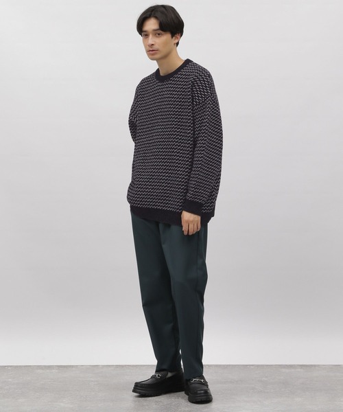 LAKOLE（ラコレ）の「ジガラモールプルオーバー / 903937（ニット/セーター・メンズ・グレー/ブラック/ブルー/オフホワイト・X-LARGE/LARGE/MEDIUM）」の5枚目の写真