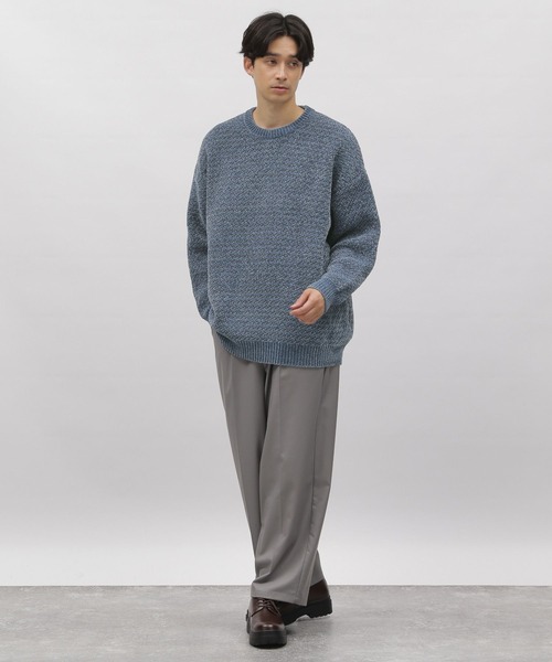LAKOLE（ラコレ）の「ジガラモールプルオーバー / 903937（ニット/セーター・メンズ・グレー/ブラック/ブルー/オフホワイト・X-LARGE/LARGE/MEDIUM）」の6枚目の写真