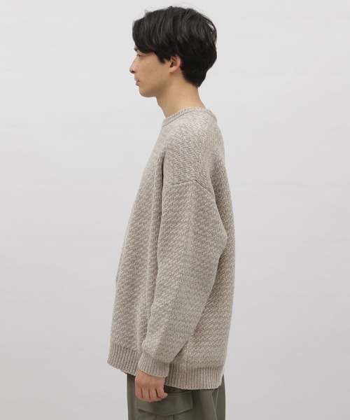 LAKOLE（ラコレ）の「ジガラモールプルオーバー / 903937（ニット/セーター・メンズ・グレー/ブラック/ブルー/オフホワイト・X-LARGE/LARGE/MEDIUM）」の8枚目の写真