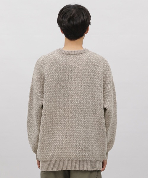 LAKOLE（ラコレ）の「ジガラモールプルオーバー / 903937（ニット/セーター・メンズ・グレー/ブラック/ブルー/オフホワイト・X-LARGE/LARGE/MEDIUM）」の9枚目の写真