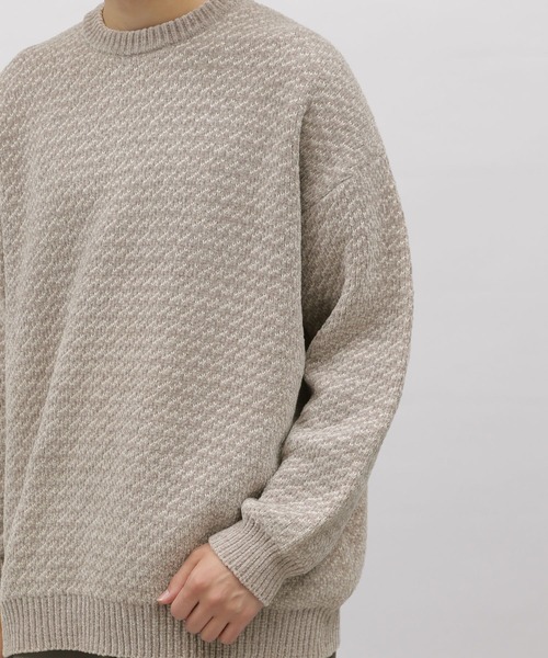 LAKOLE（ラコレ）の「ジガラモールプルオーバー / 903937（ニット/セーター・メンズ・グレー/ブラック/ブルー/オフホワイト・X-LARGE/LARGE/MEDIUM）」の11枚目の写真