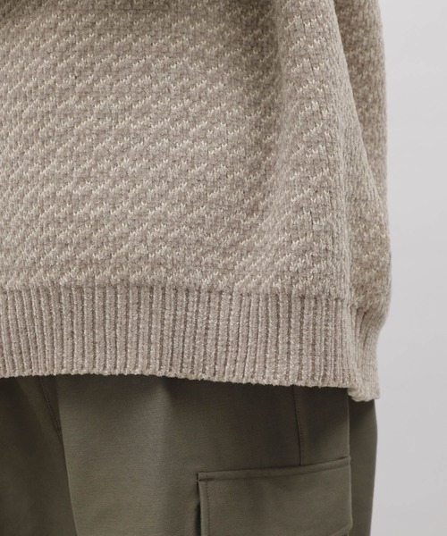 LAKOLE（ラコレ）の「ジガラモールプルオーバー / 903937（ニット/セーター・メンズ・グレー/ブラック/ブルー/オフホワイト・X-LARGE/LARGE/MEDIUM）」の12枚目の写真