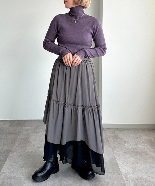 タートルネックリブニット【ZOZOTOWN限定アイテム】（ニット/セーター