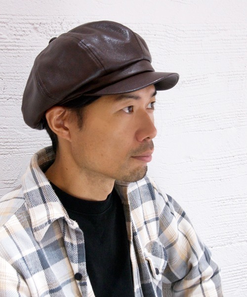 JOE McCOY HORSEHIDE NEWSBOY CAP 7 ½