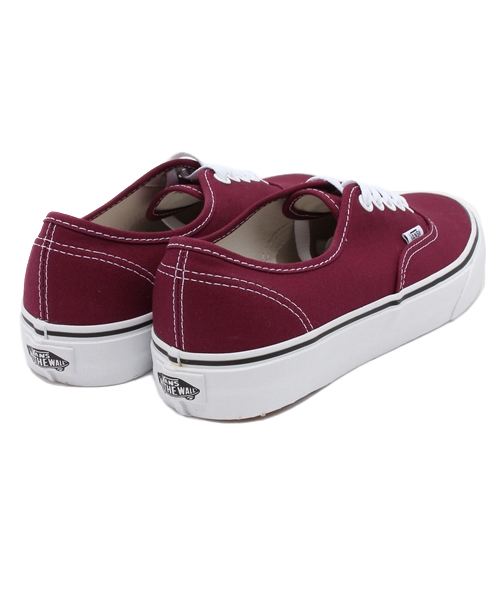 VANS(バンズ)の「【Ciaopanic】【VANS】 AUTHENTIC(スニーカー・レディース・ベージュ/ワインレッド・6/5/7)」の10枚目の写真